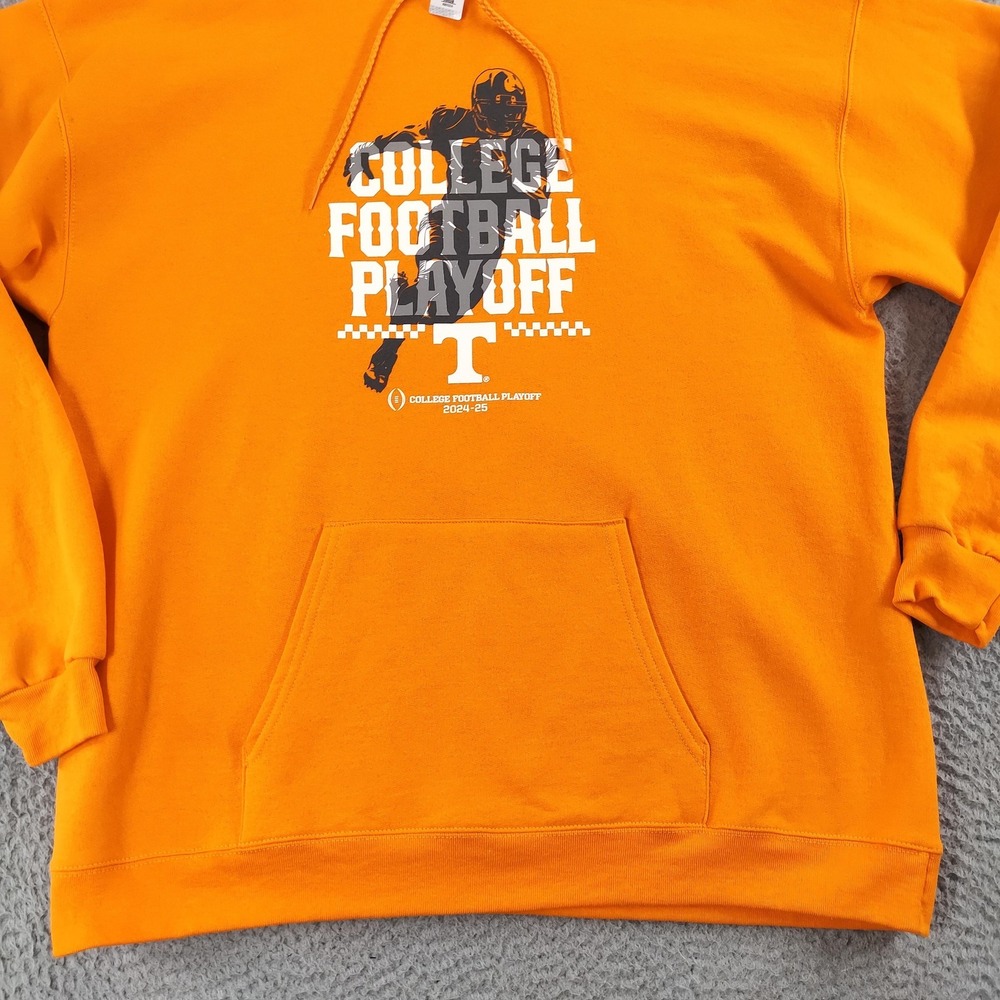 Tennessee Volunteers Hoodie Mens Large Orange Hanes CFP 2024-25 College Playoff - Picture 14 of 16